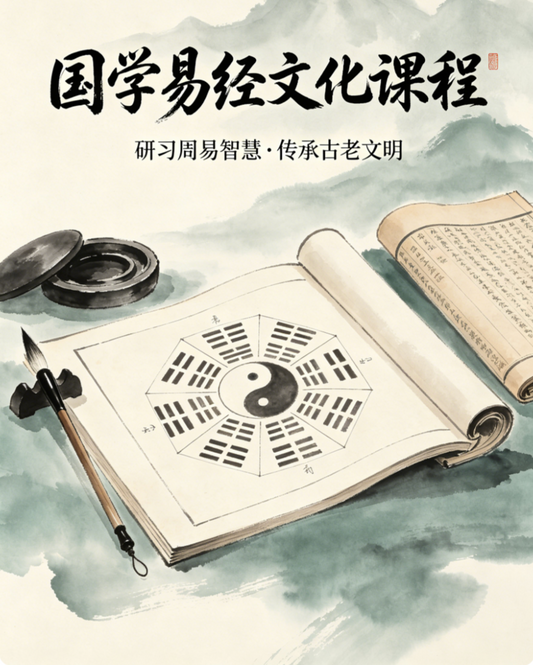 《易经文化通识与国学智慧研修课》系统课