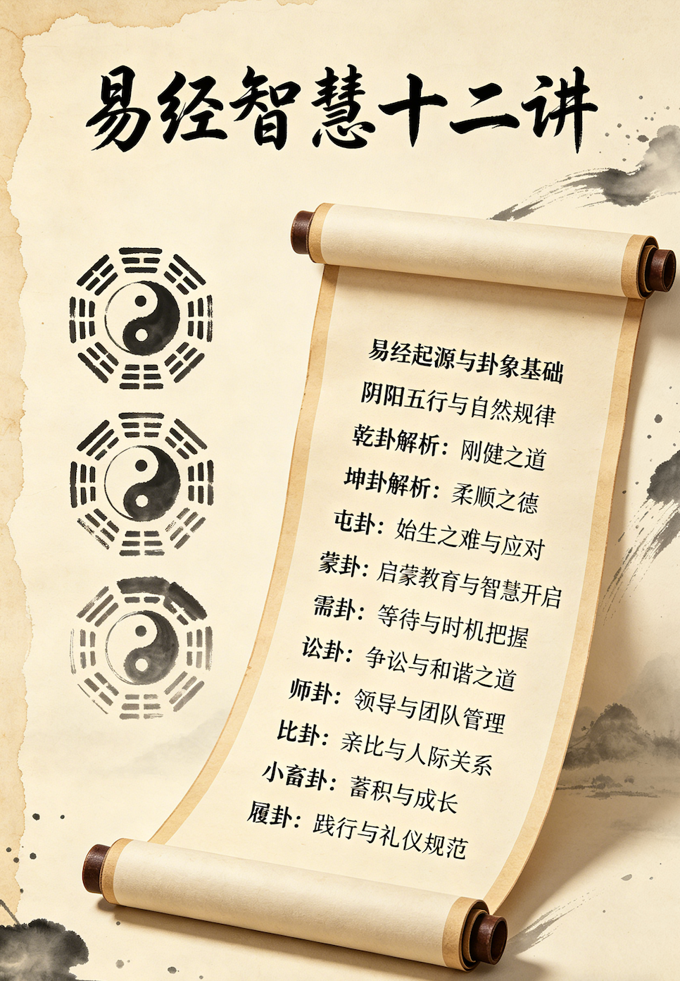 《易经文化通识与国学智慧研修课》系统课